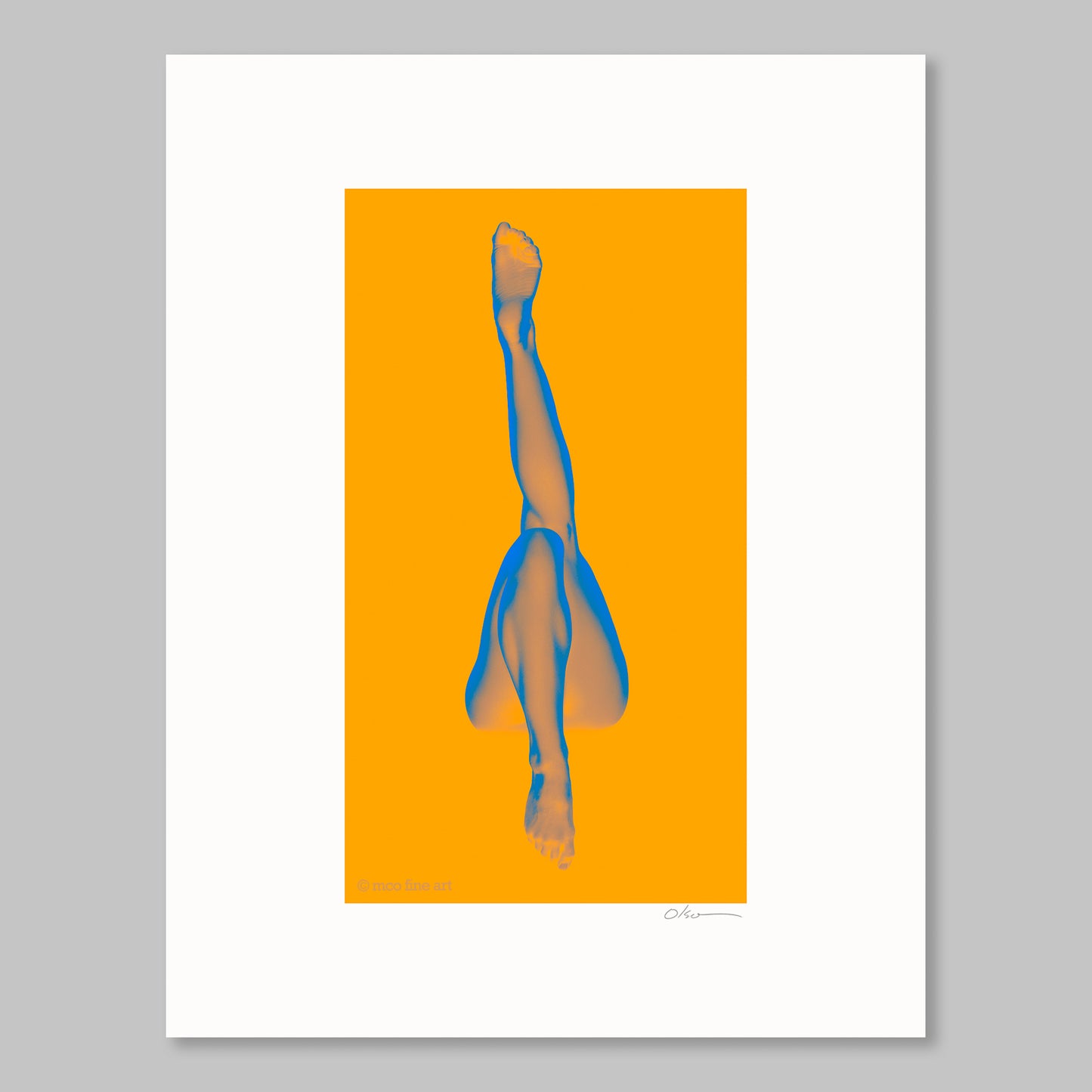 24ST037 - Legs in yellow and blue