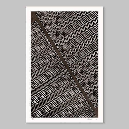 Two Squares #62, Out of Darkness