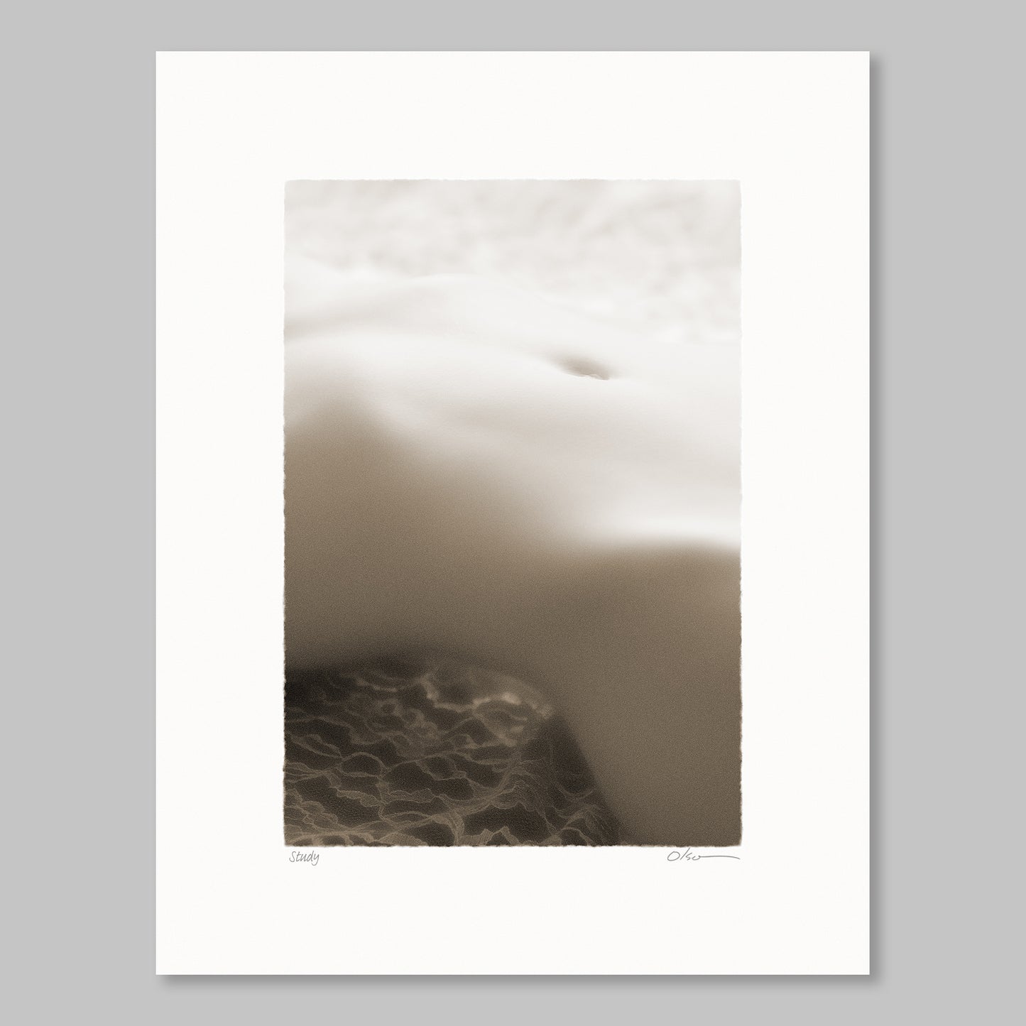 23ST018 - Bodyscape on lace. Natural light.