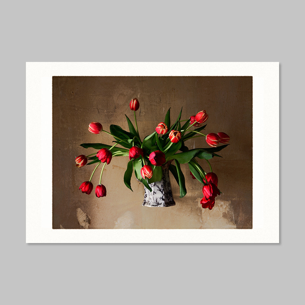 Art Card - Vintage Tulips