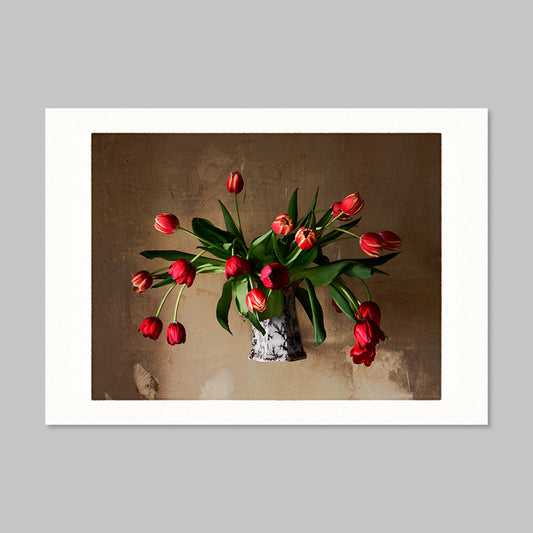 Art Card - Vintage Tulips