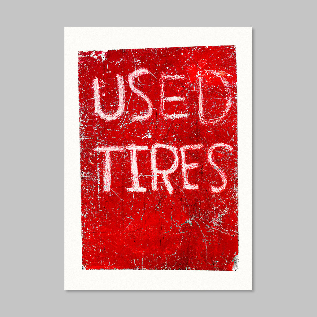 Art Card - Used Tires