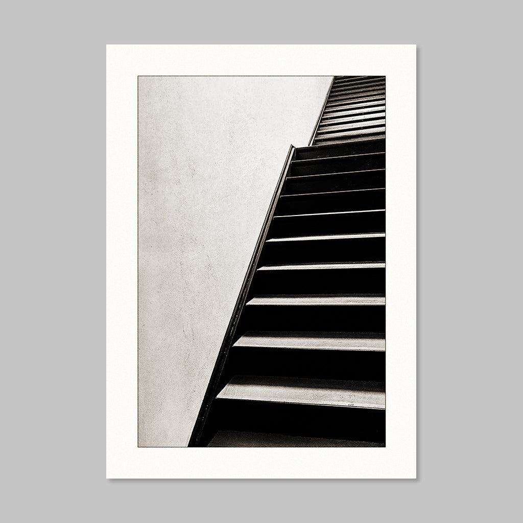 monochrome fine art photograph of a staircase. 