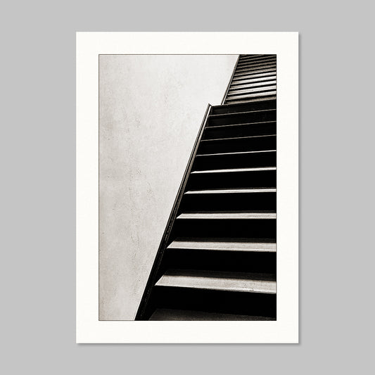 monochrome fine art photograph of a staircase. 