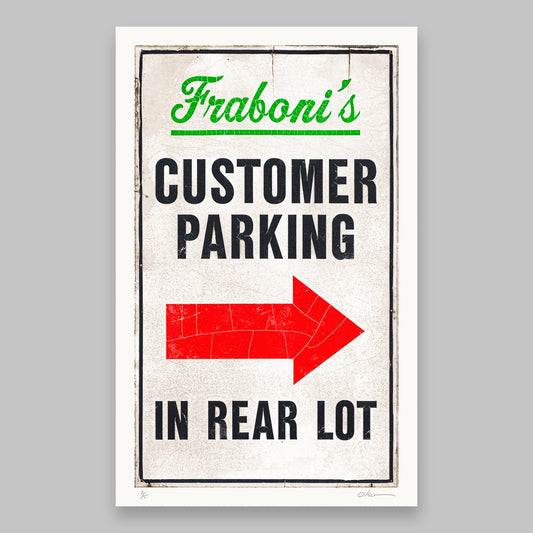 Fraboni's - Park in Rear Lot